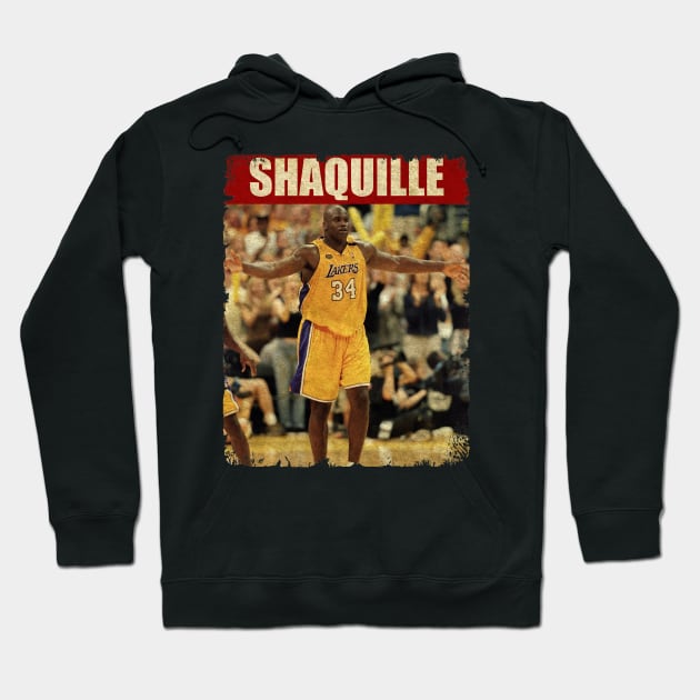 Shaquille O'neal - NEW RETRO STYLE Hoodie by FREEDOM FIGHTER PROD